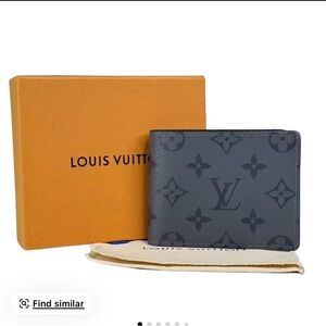 Louis Vuitton Gray Monogram Card Holder